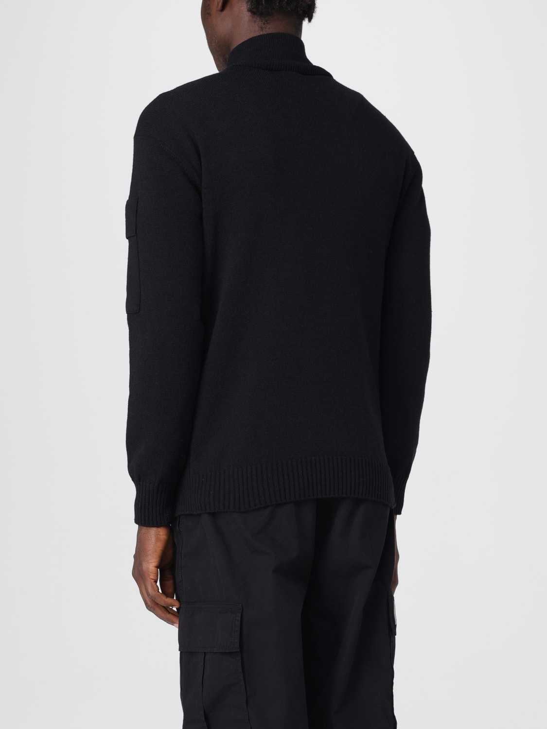 C.P. COMPANY SWEATER: T-shirt men C.P. Company, Black - Img 2