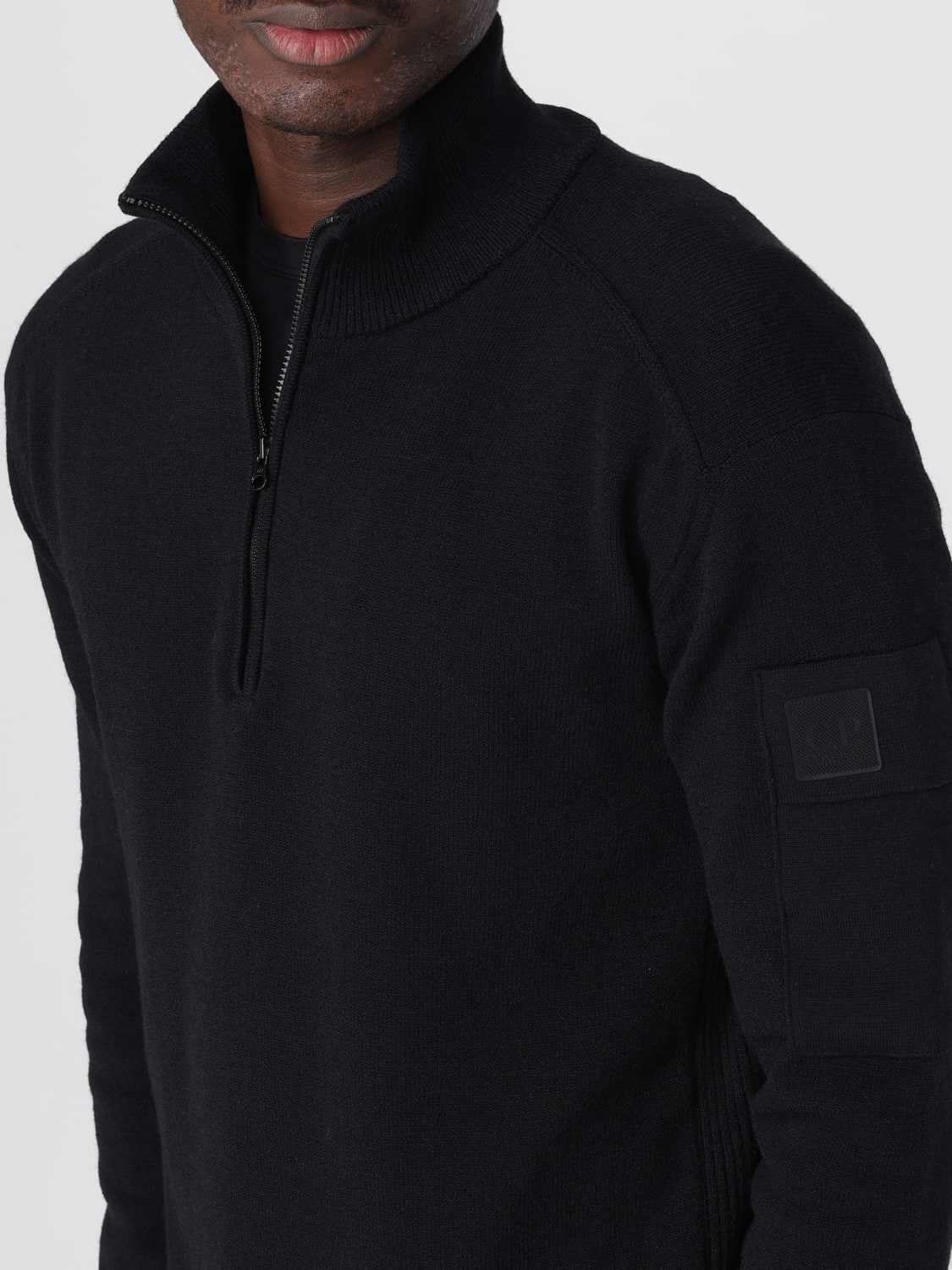 C.P. COMPANY SWEATER: T-shirt men C.P. Company, Black - Img 3