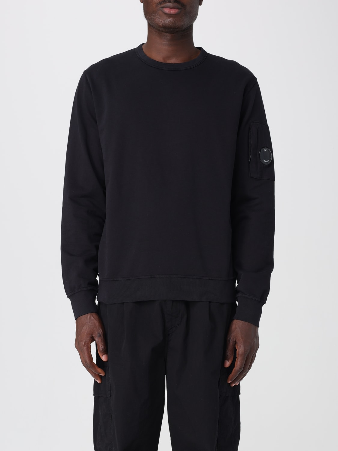 C.P. COMPANY SWEATSHIRT: Pullover herren C.P. Company, Schwarz - Img 1