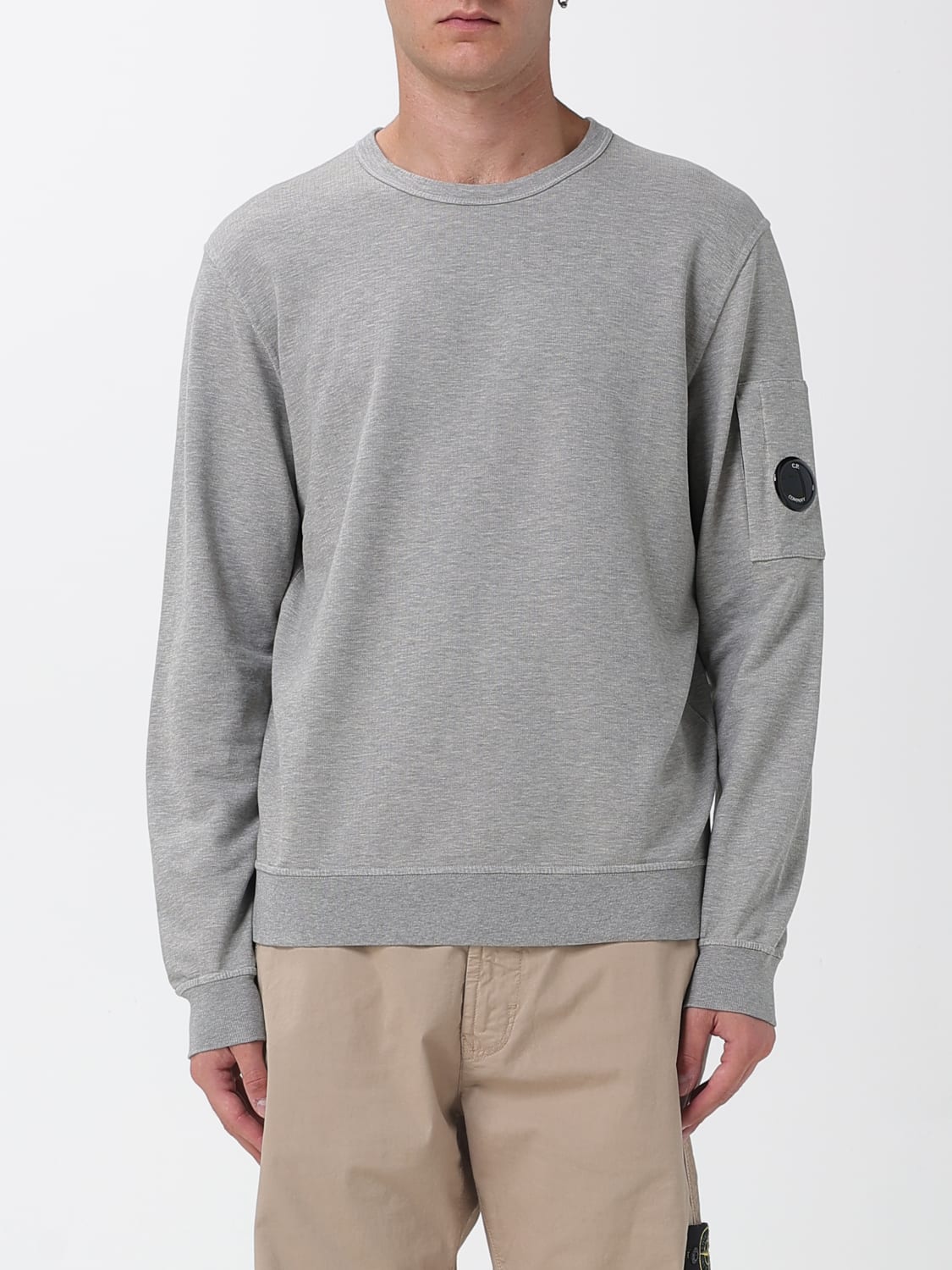 C.P. COMPANY SWEATSHIRT: Sweater men C.P. Company, Grey - Img 1