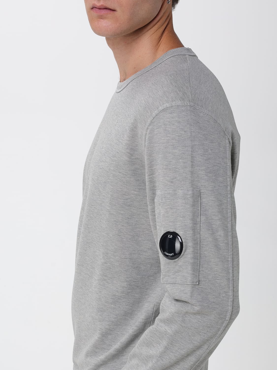 C.P. COMPANY SWEATSHIRT: Sweater men C.P. Company, Grey - Img 3