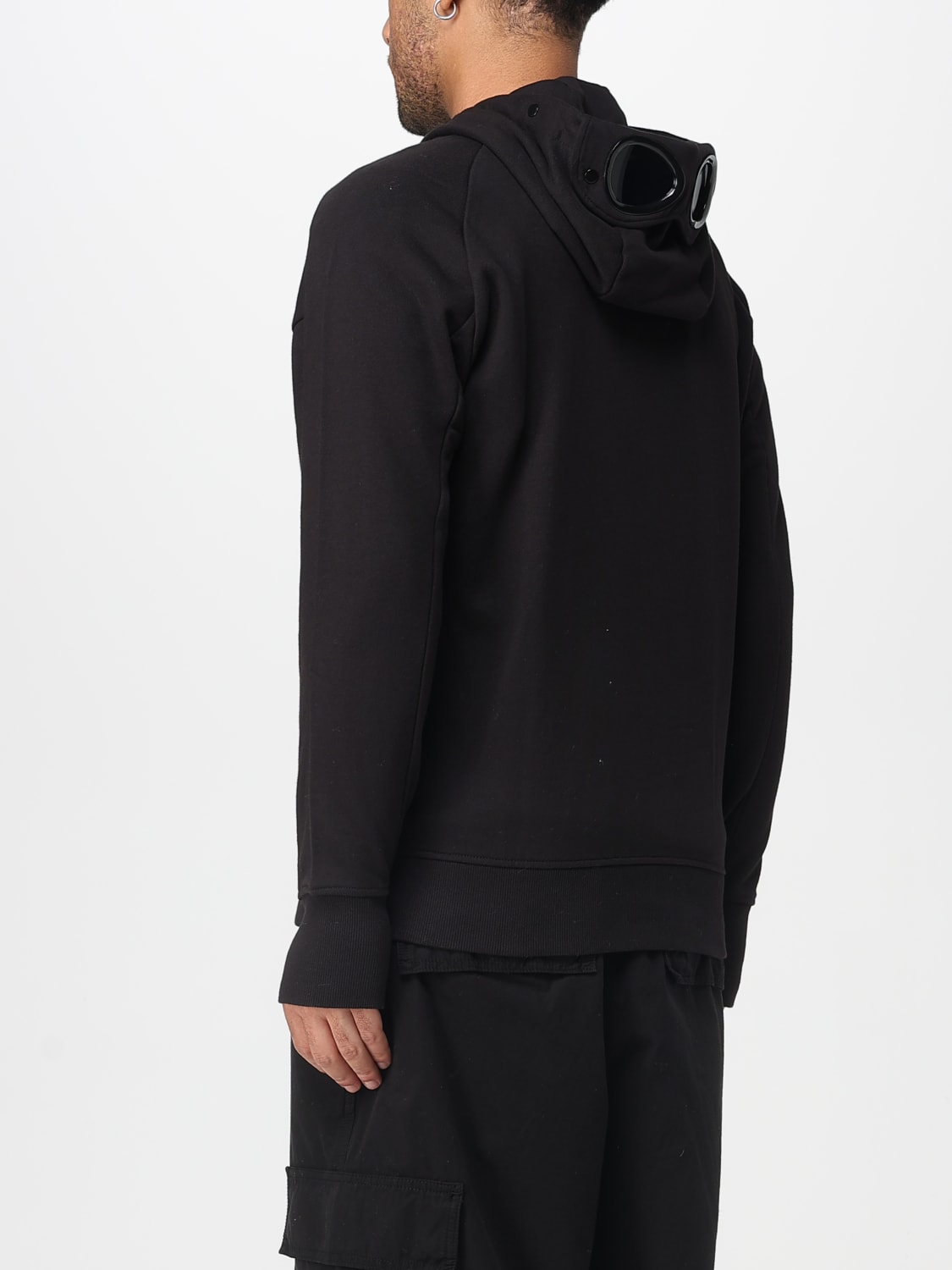 C.P. COMPANY SWEATSHIRT: Sweater men C.P. Company, Black - Img 2
