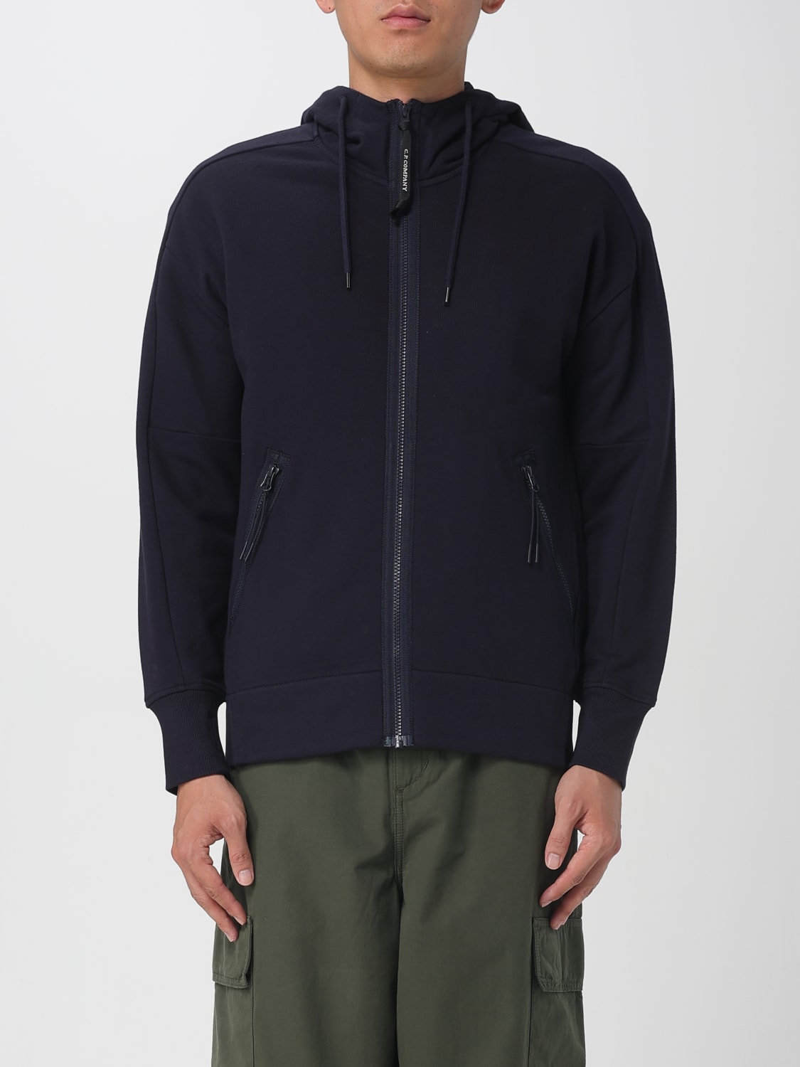 C.P. COMPANY SWEATSHIRT: Sweater men C.P. Company, Blue - Img 1