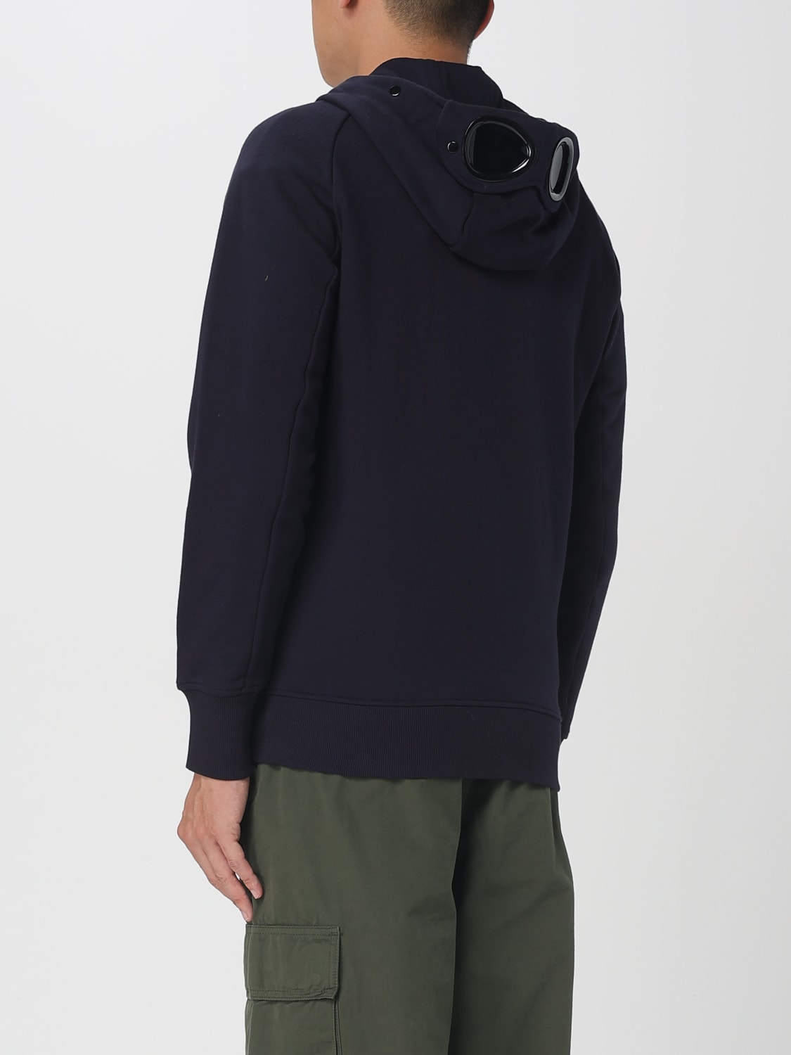 C.P. COMPANY SWEATSHIRT: Sweater men C.P. Company, Blue - Img 2