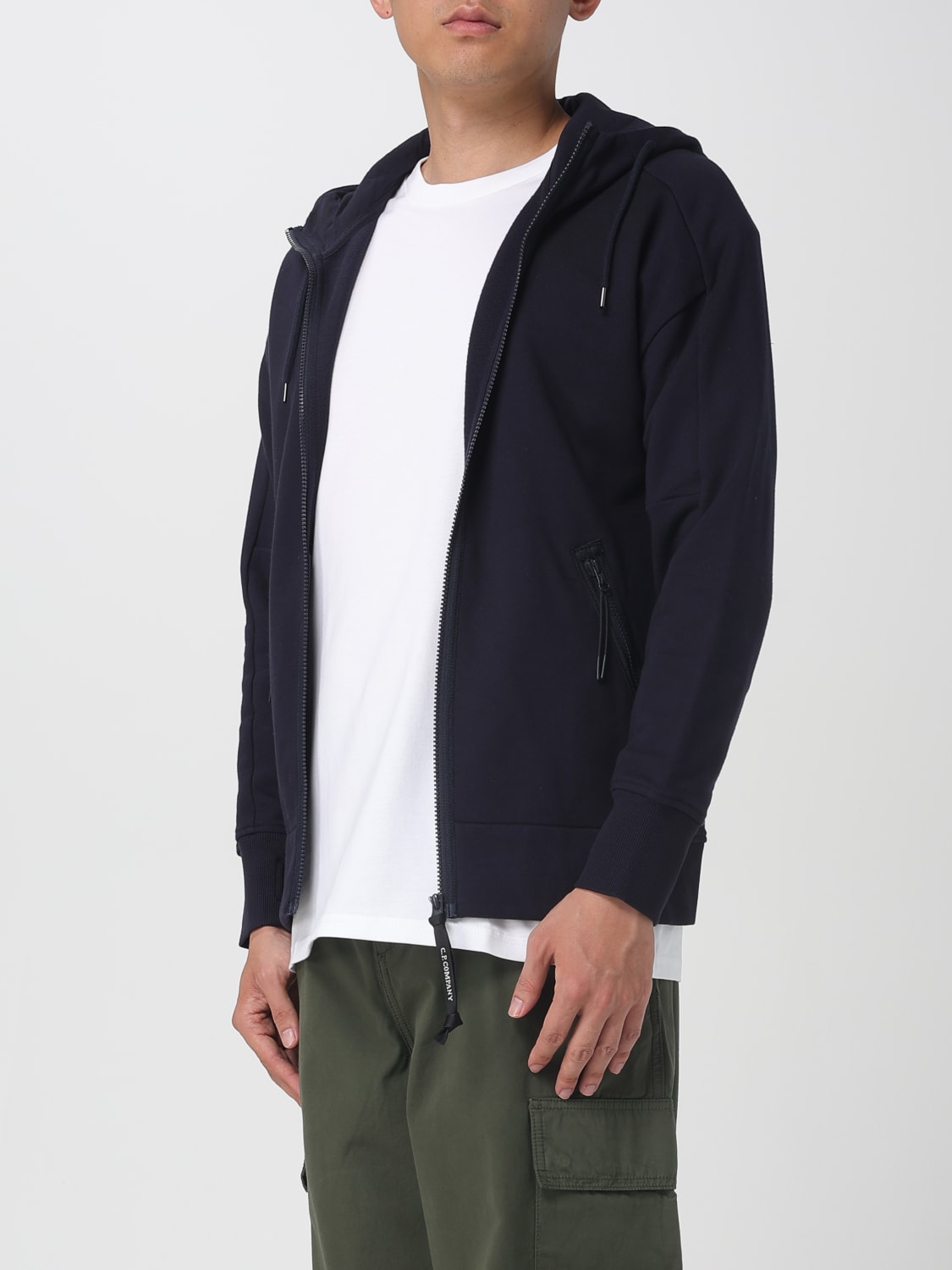 C.P. COMPANY SWEATSHIRT: Sweater men C.P. Company, Blue - Img 3