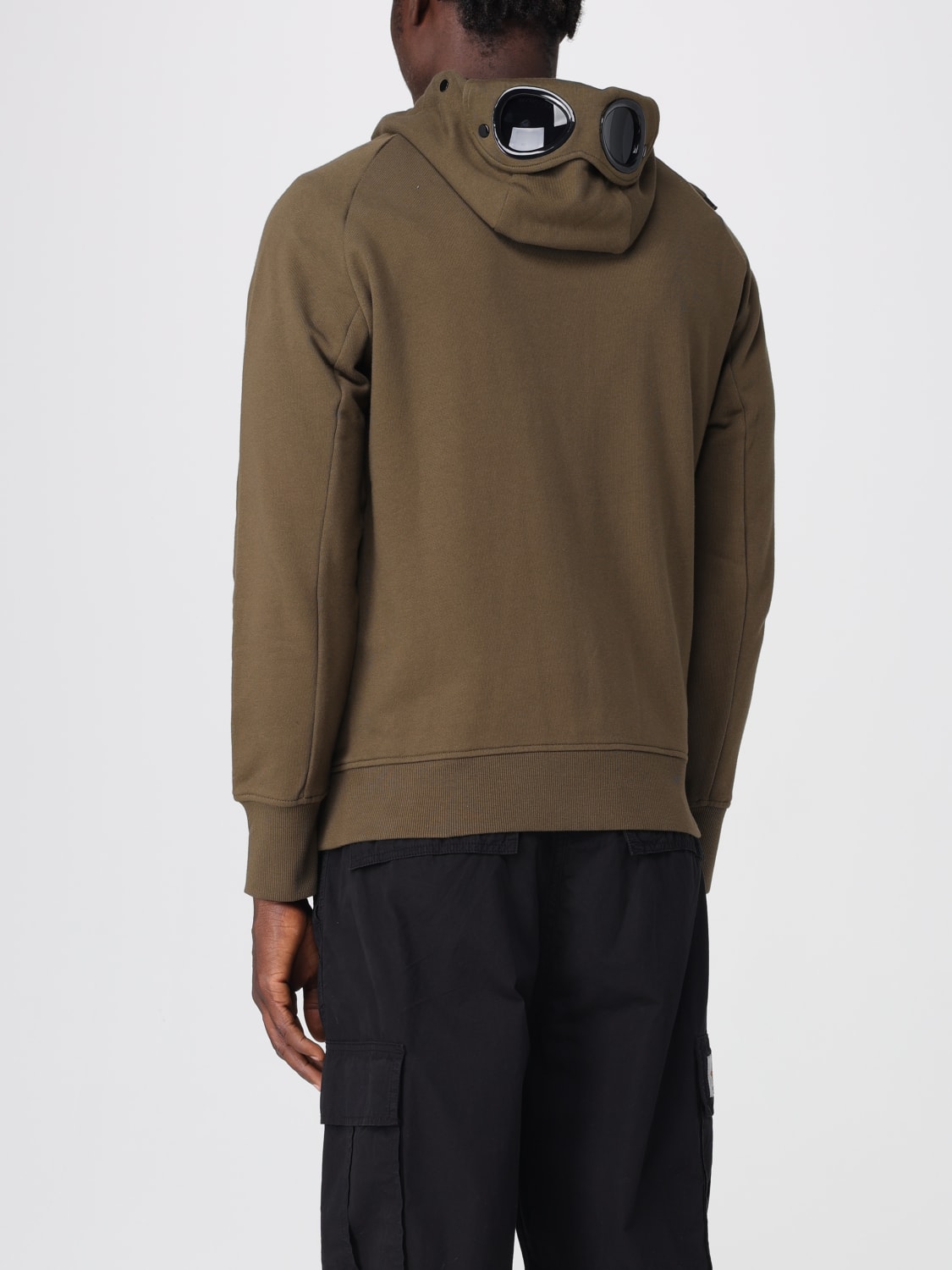 C.P. COMPANY SWEATSHIRT: Sweater men C.P. Company, Green - Img 2