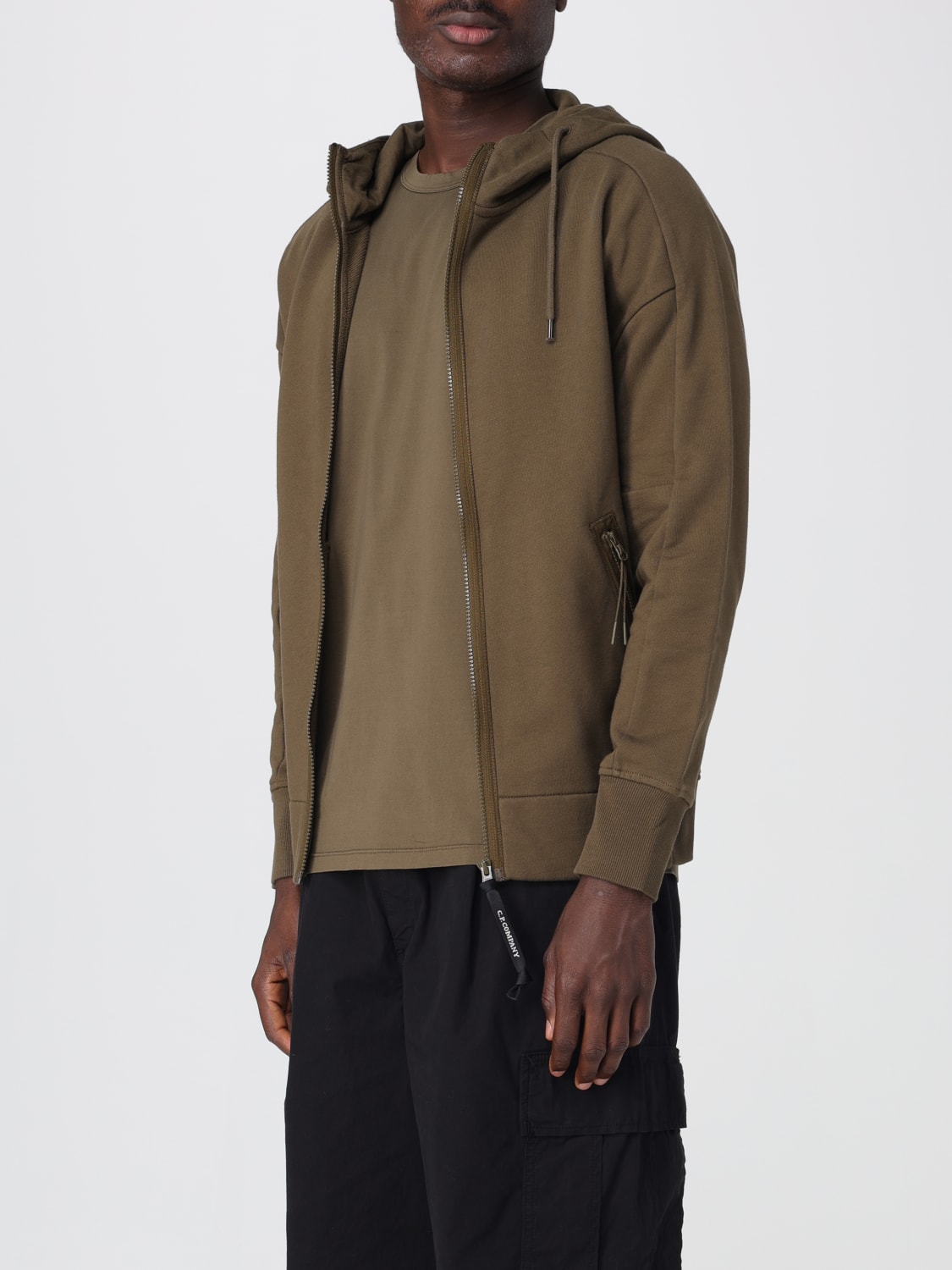 C.P. COMPANY SWEATSHIRT: Sweater men C.P. Company, Green - Img 3