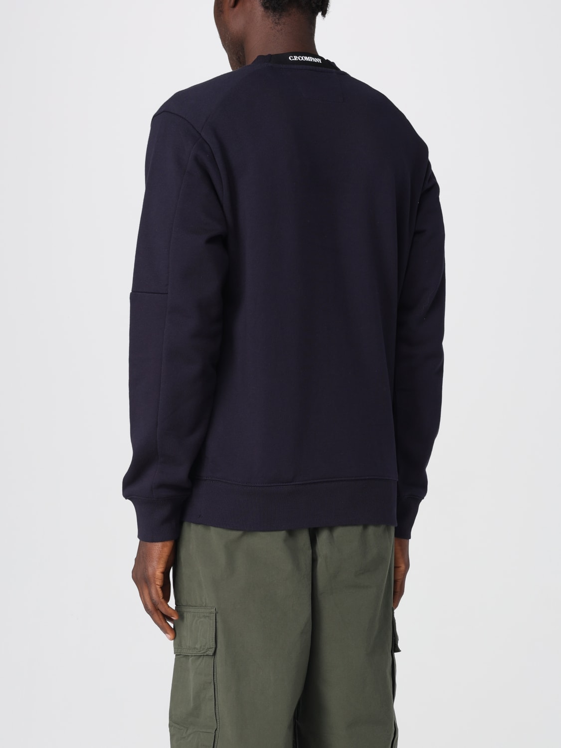 C.P. COMPANY SWEATSHIRT: Pull homme C.P. Company, Bleu - Img 2
