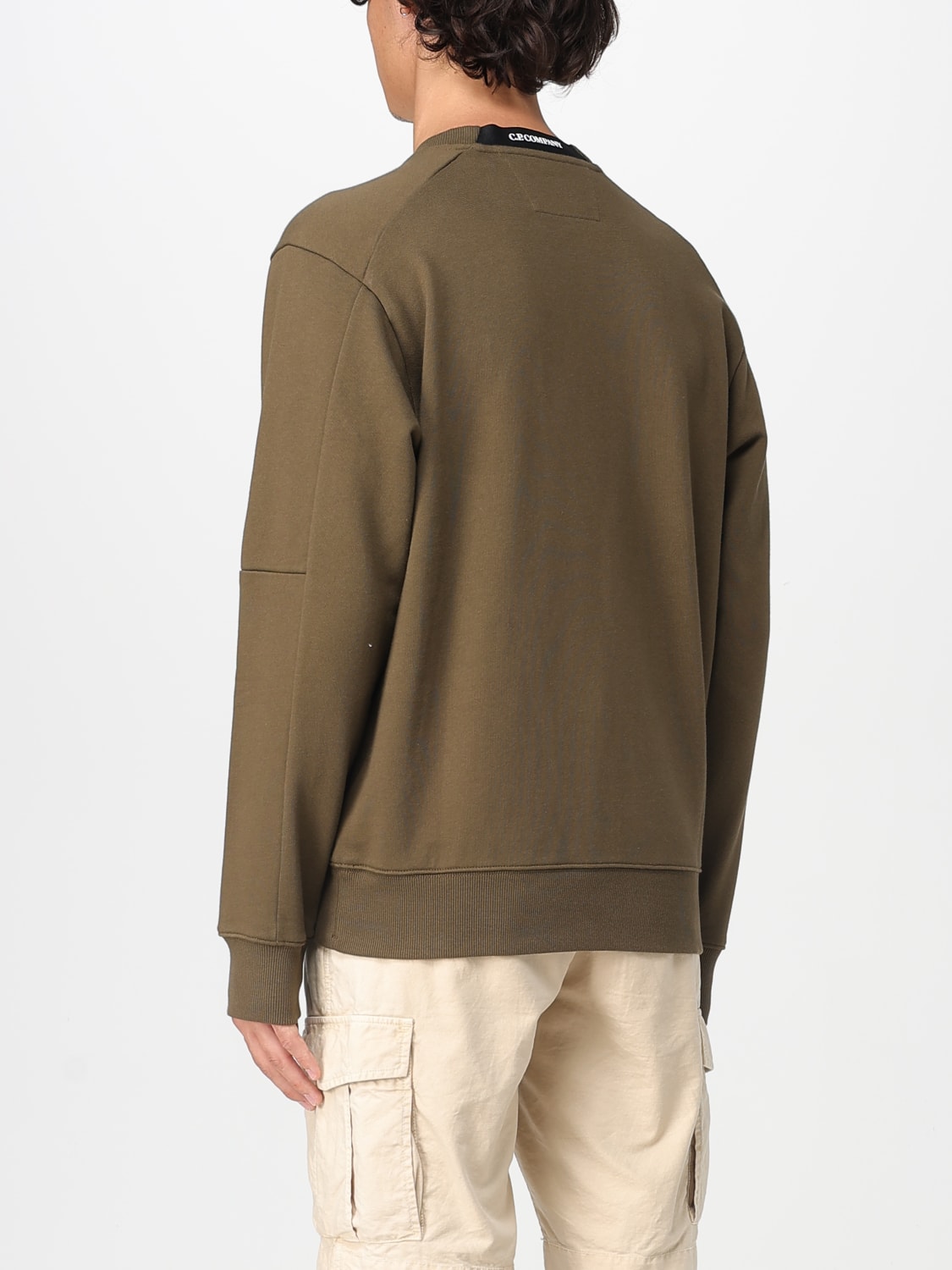 C.P. COMPANY SWEATSHIRT: Sweater men C.P. Company, Green - Img 2