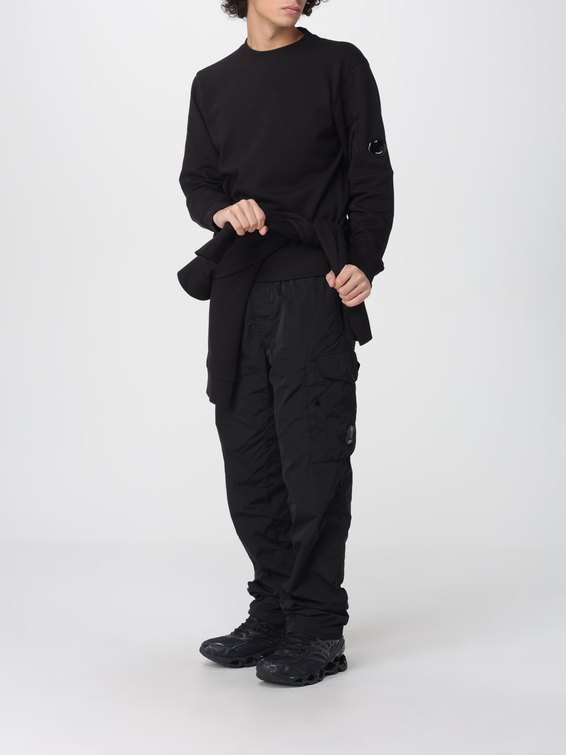 C.P. COMPANY SWEATSHIRT: Sweater men C.P. Company, Grey - Img 2