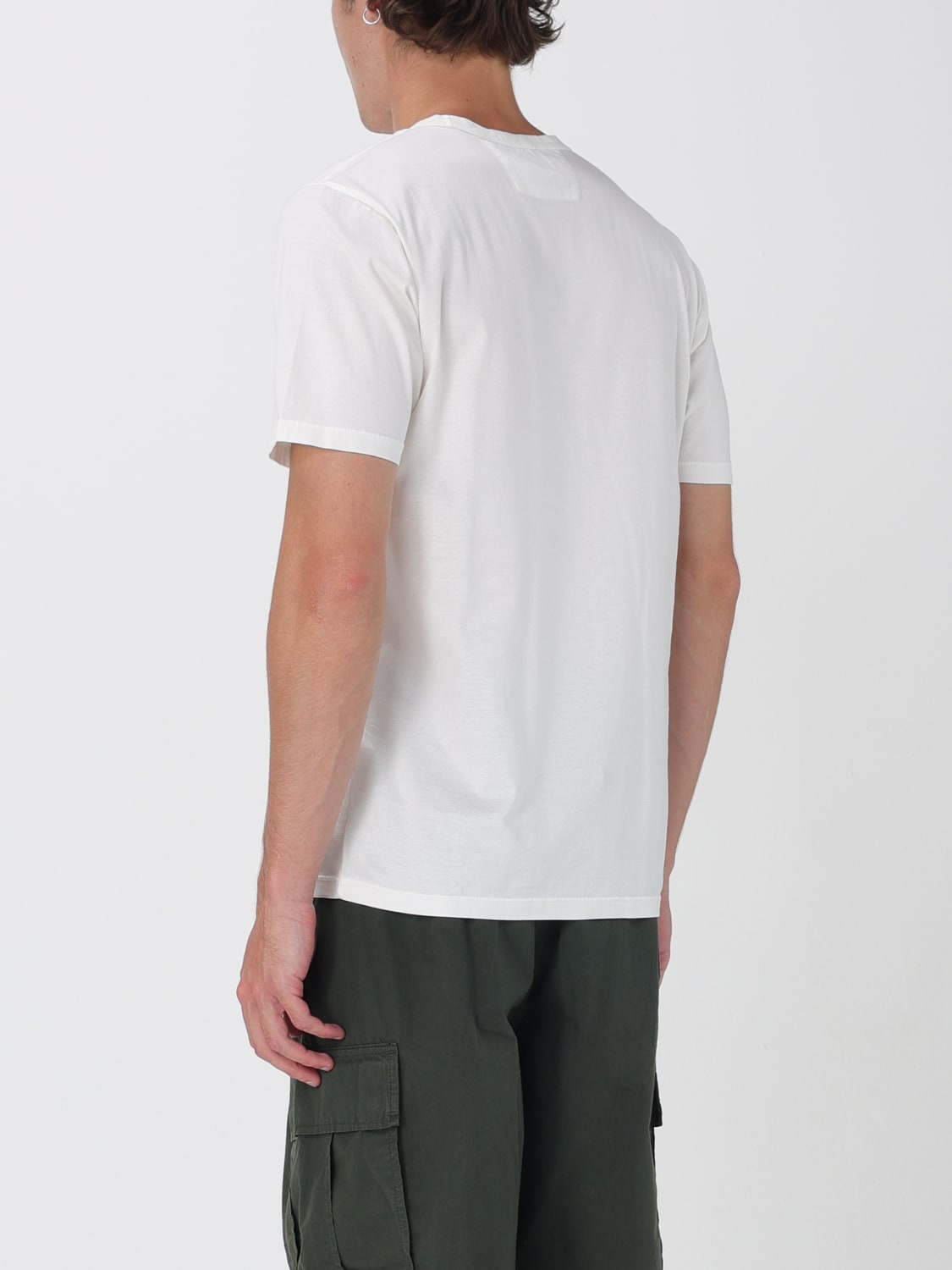 C.P. COMPANY T-SHIRT: T-shirt homme C.P. Company, Blanc - Img 2