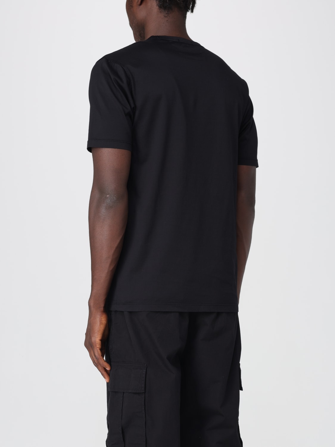 C.P. COMPANY T-SHIRT: T-shirt homme C.P. Company, Noir - Img 2