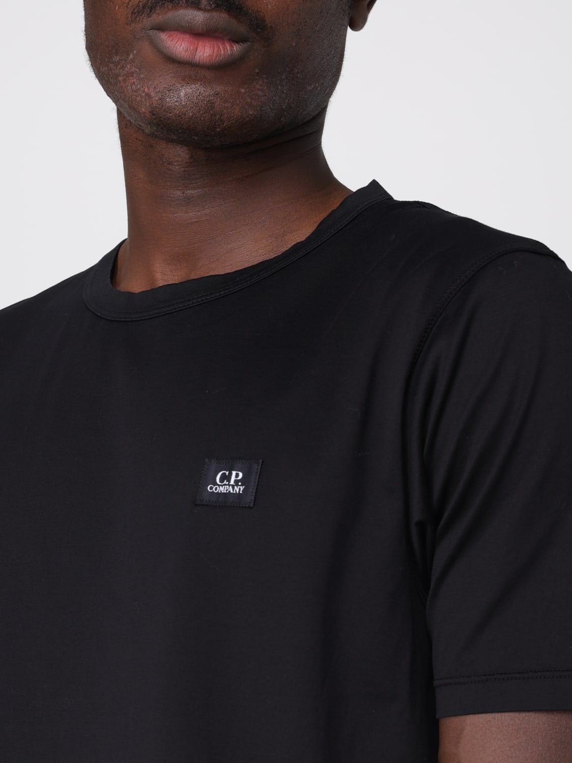 C.P. COMPANY T-SHIRT: T-shirt homme C.P. Company, Noir - Img 3