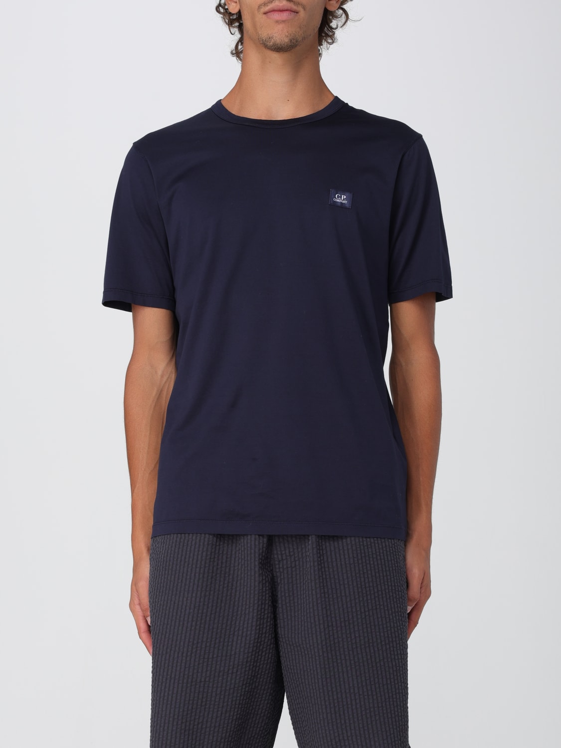 C.P. COMPANY T-SHIRT: T-shirt men C.P. Company, Blue - Img 1
