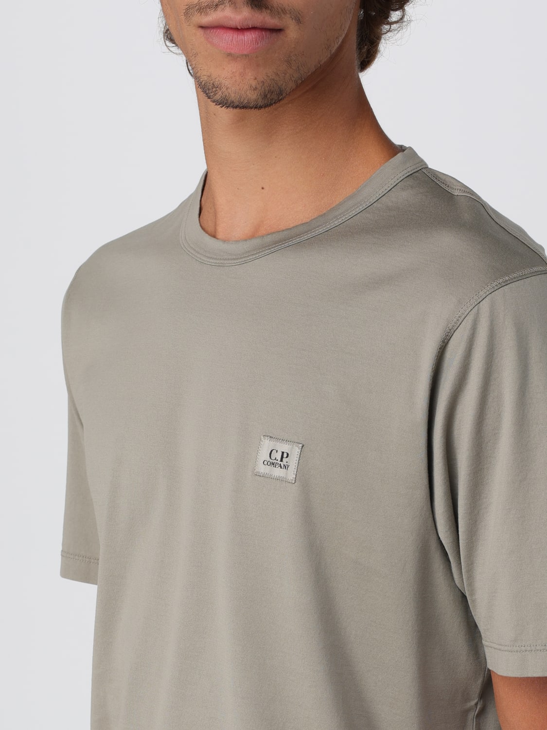 C.P. COMPANY T-SHIRT: T-shirt men C.P. Company, Black 1 - Img 3