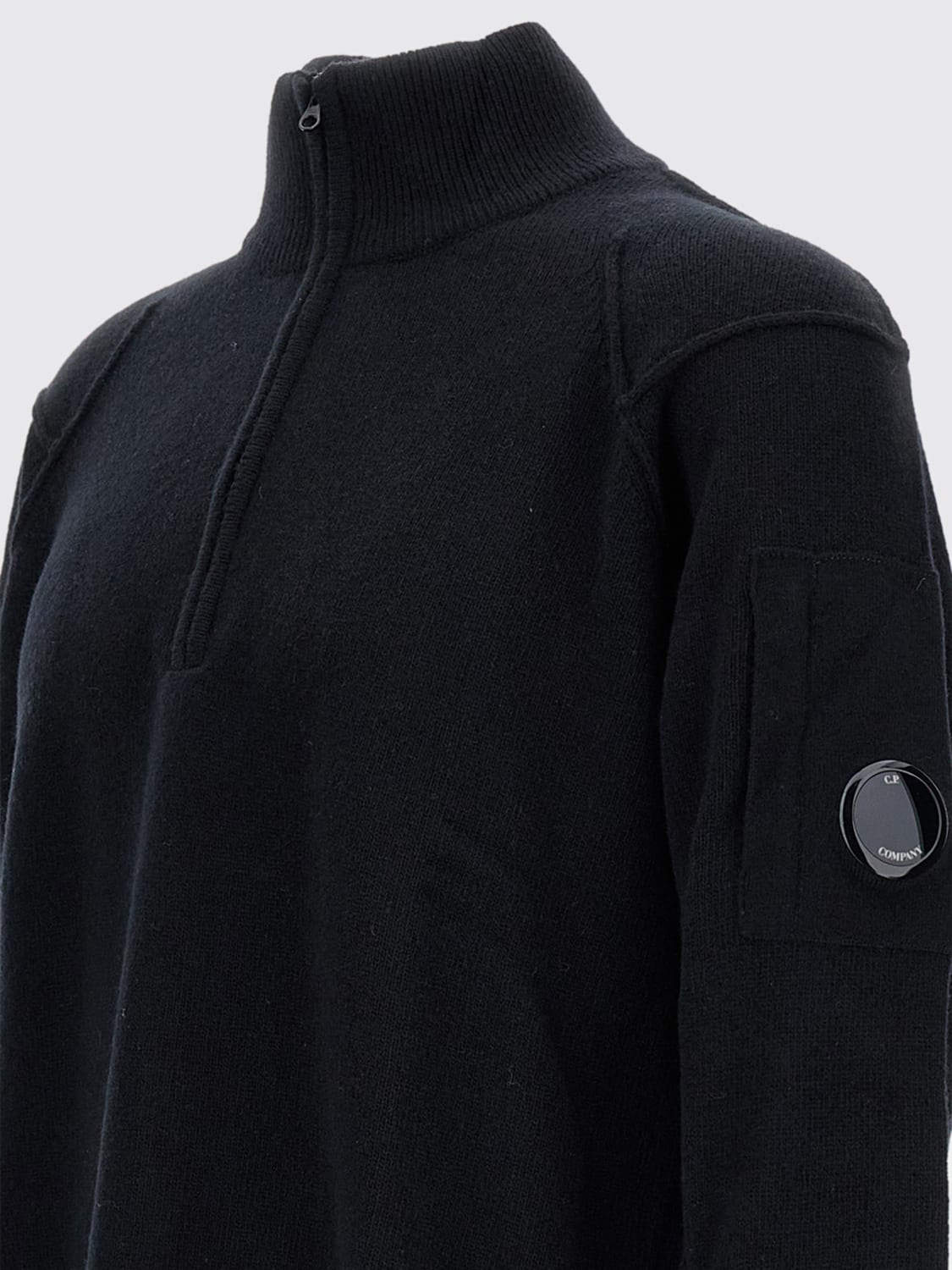 C.P. COMPANY SWEATER: Sweater men C.P. Company, Black - Img 3