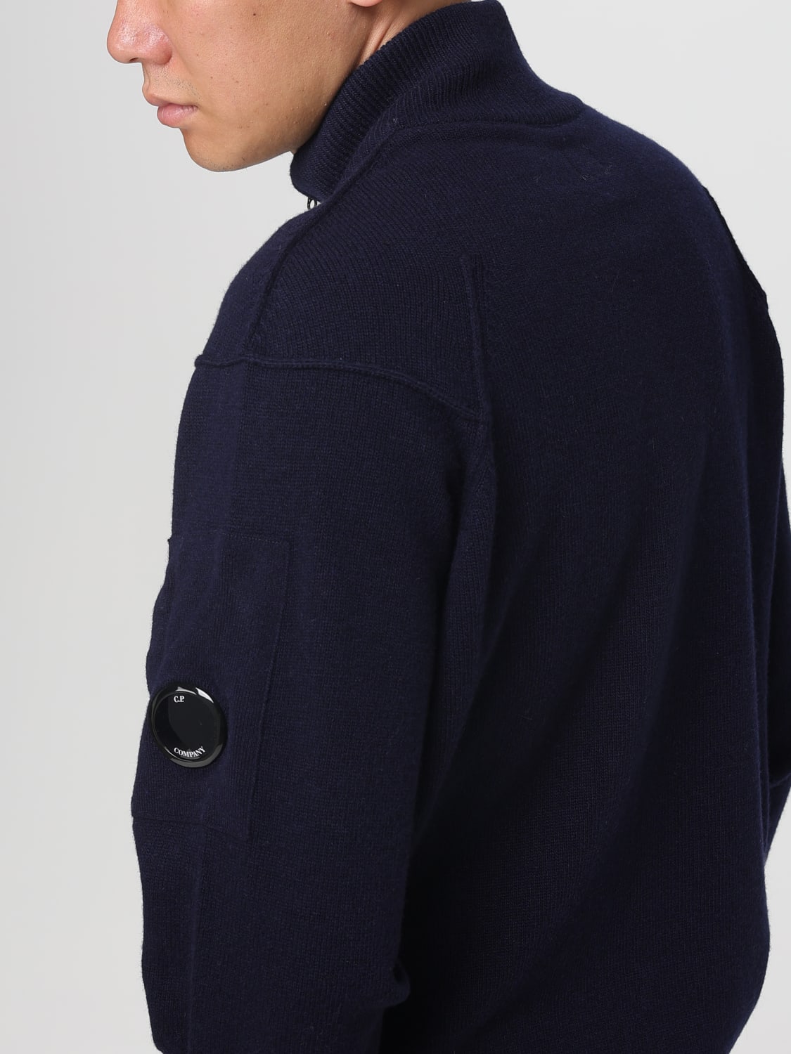 C.P. COMPANY SWEATER: Sweater men C.P. Company, Blue - Img 3