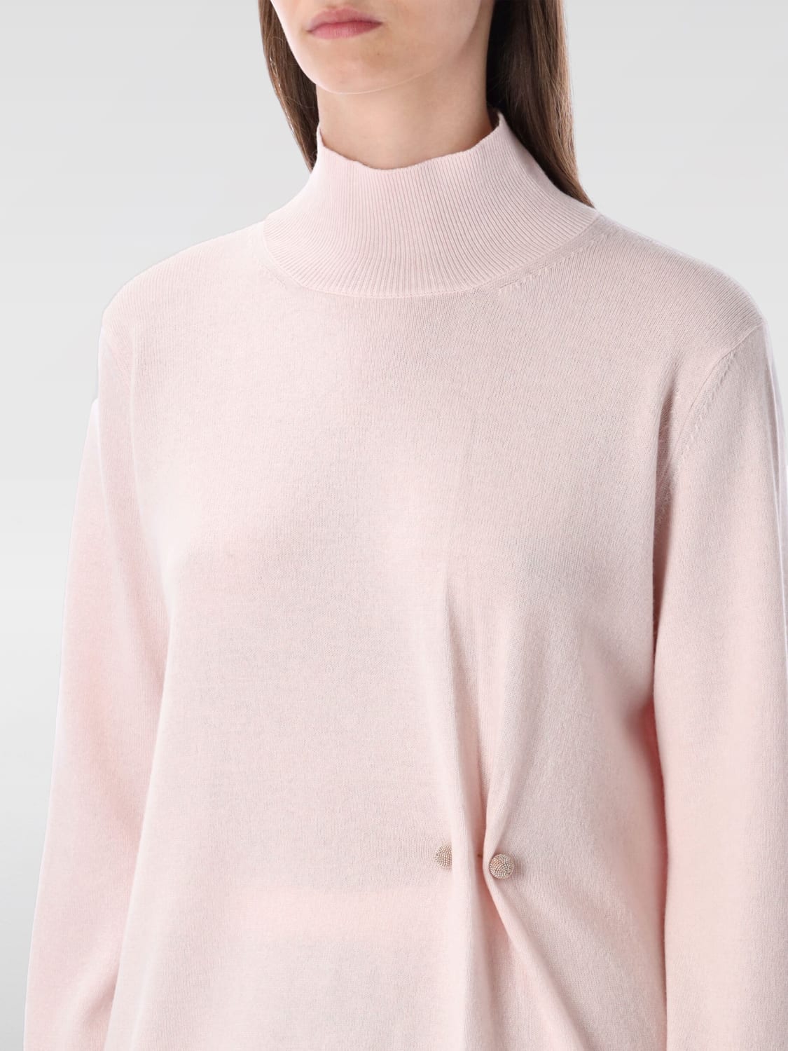 FABIANA FILIPPI PULL: Pull femme Fabiana Filippi, Rose - Img 3