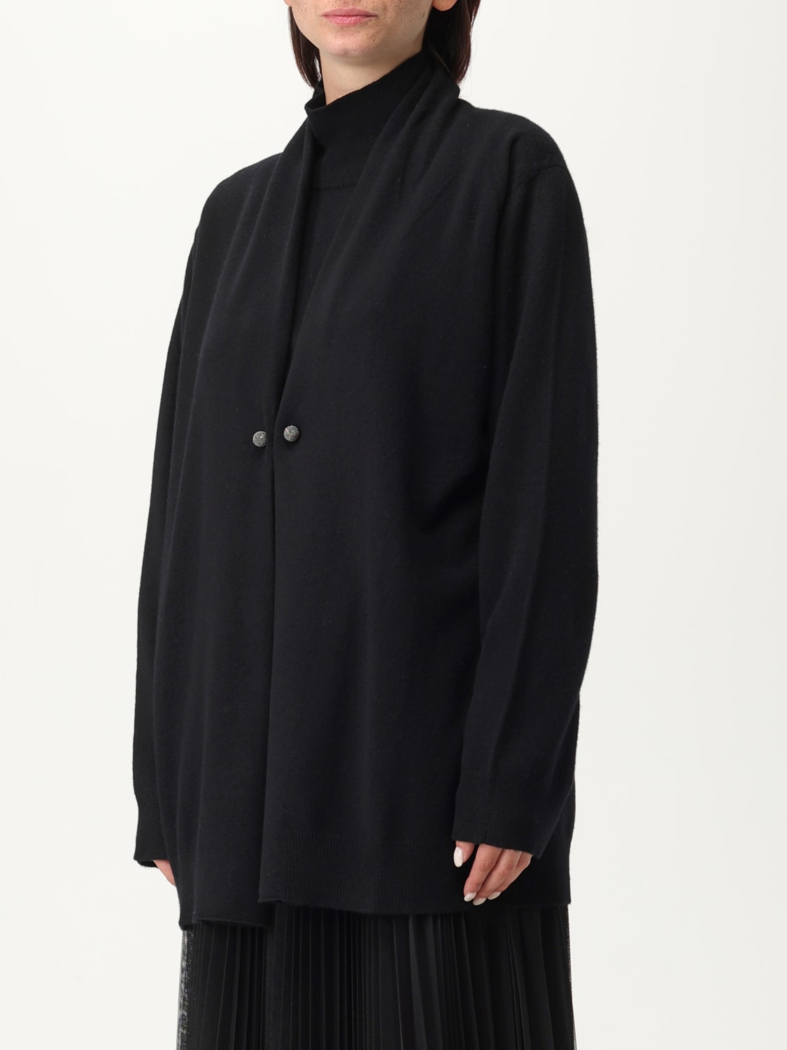 FABIANA FILIPPI PULLOVER: Pullover damen Fabiana Filippi, Schwarz - Img 4