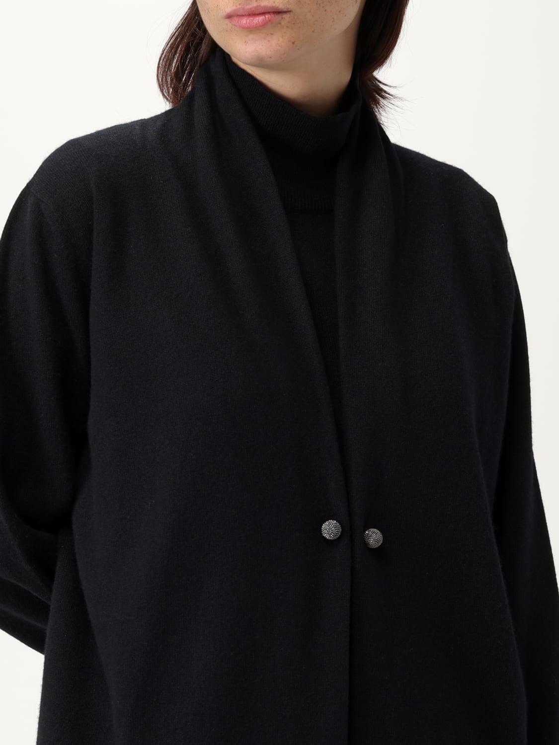 FABIANA FILIPPI PULLOVER: Pullover damen Fabiana Filippi, Schwarz - Img 5