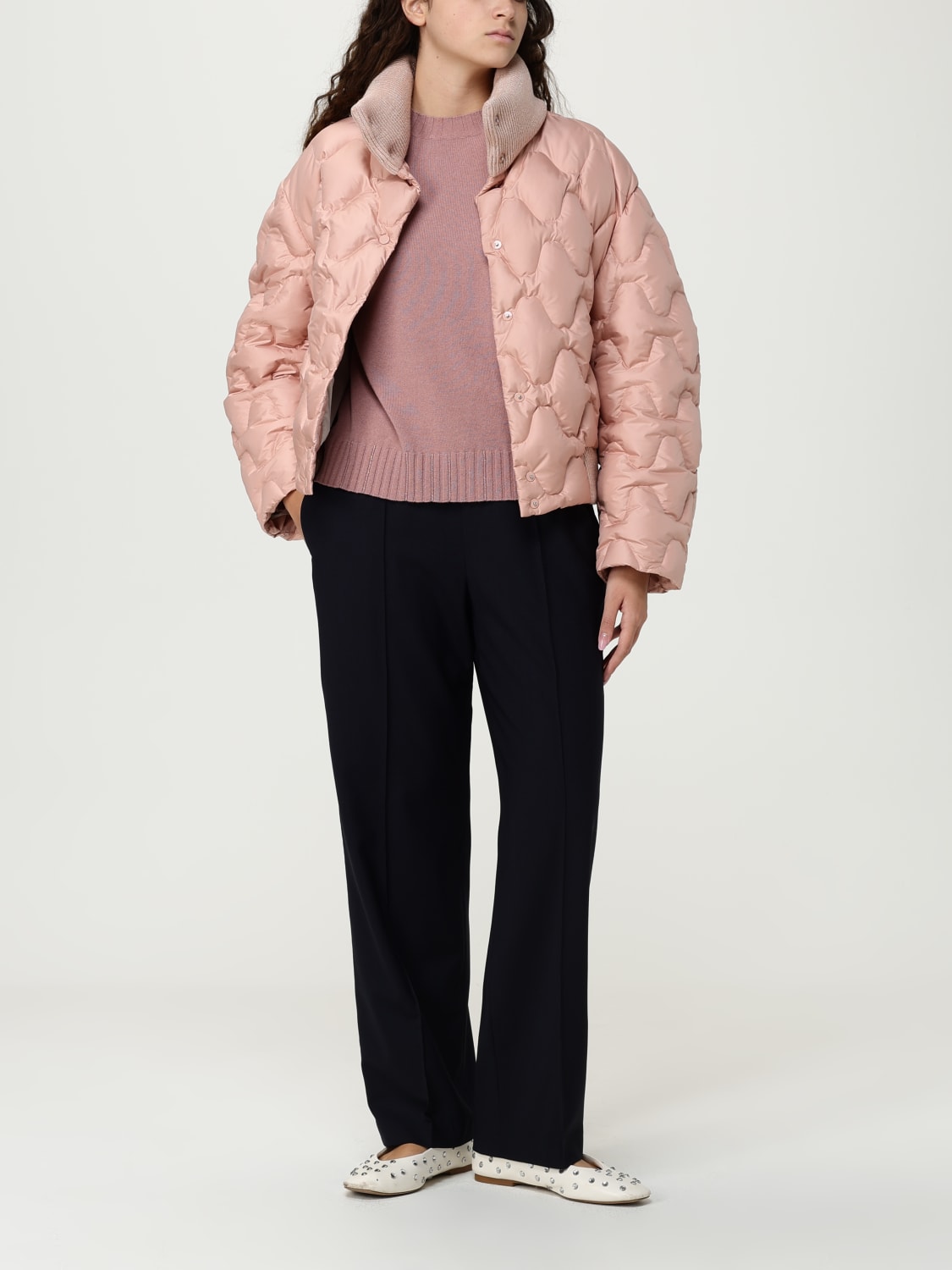 FABIANA FILIPPI JACKET: Jacket woman Fabiana Filippi, Pink - Img 2