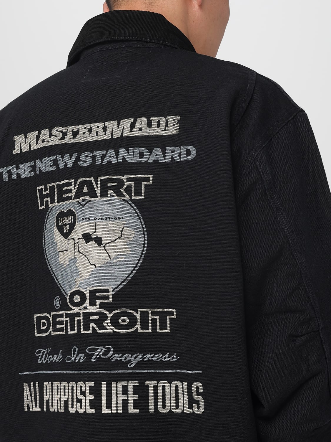 CARHARTT WIP GIACCA: Giacca uomo Carhartt Wip, Nero - Img 4
