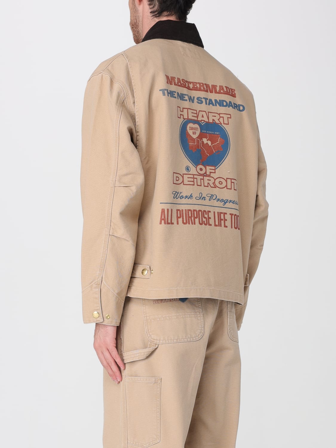 CARHARTT WIP JACKET: Jacket men Carhartt Wip, Beige - Img 3