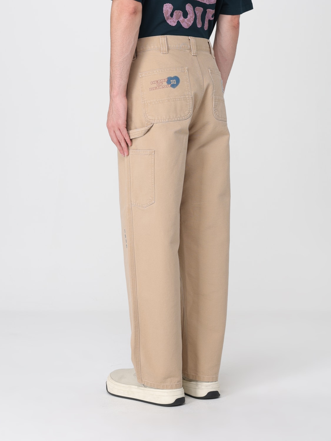 CARHARTT WIP PANTALONI: Pantalone Carhartt Wip in cotone , Marrone - Img 3
