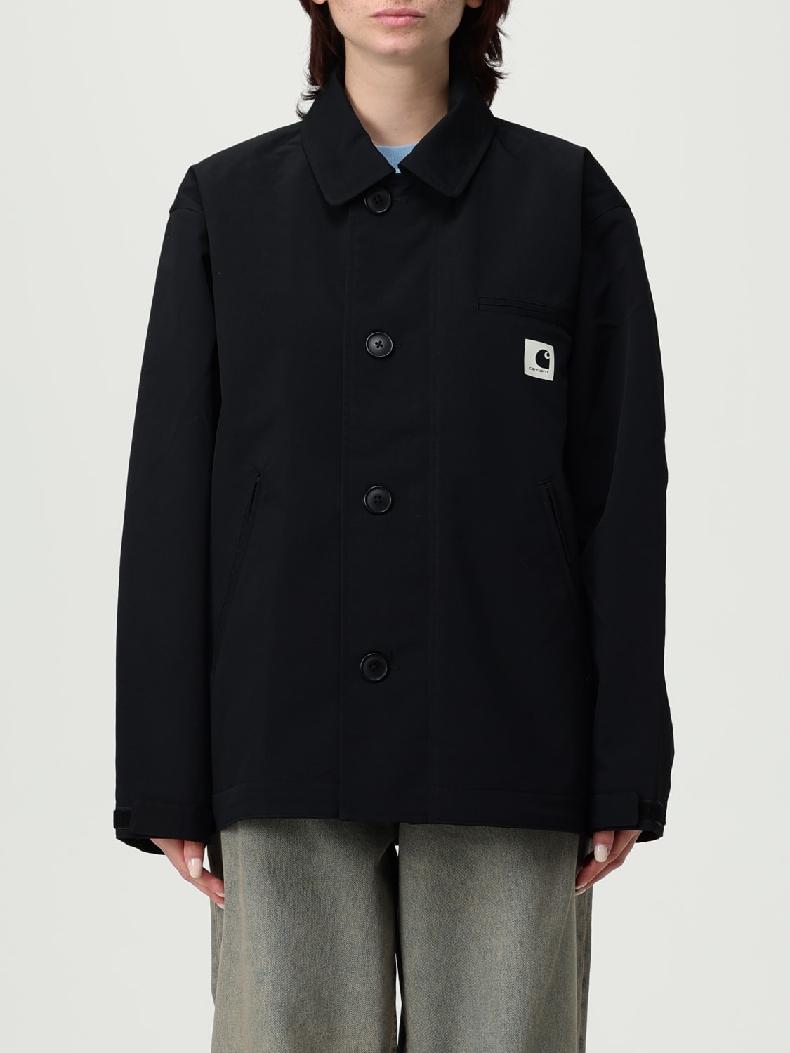 CARHARTT WIP GIACCA: Giubbotto Carhartt Wip in nylon , Nero - Img 1