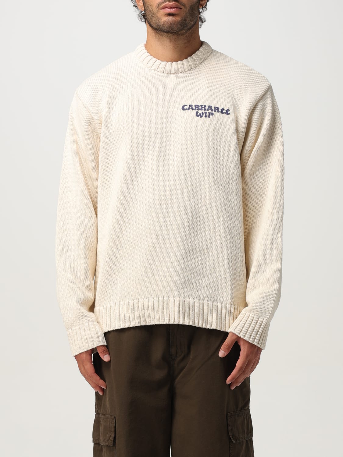 CARHARTT WIP SWEATER: Sweater men Carhartt Wip, Beige - Img 1