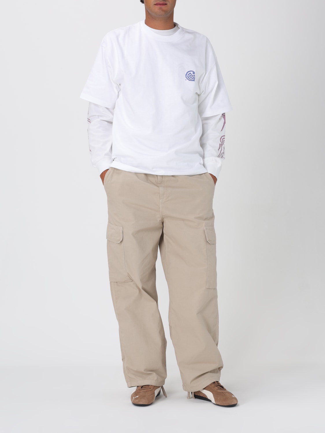 CARHARTT WIP T-SHIRT: T-shirt men Carhartt Wip, White - Img 2