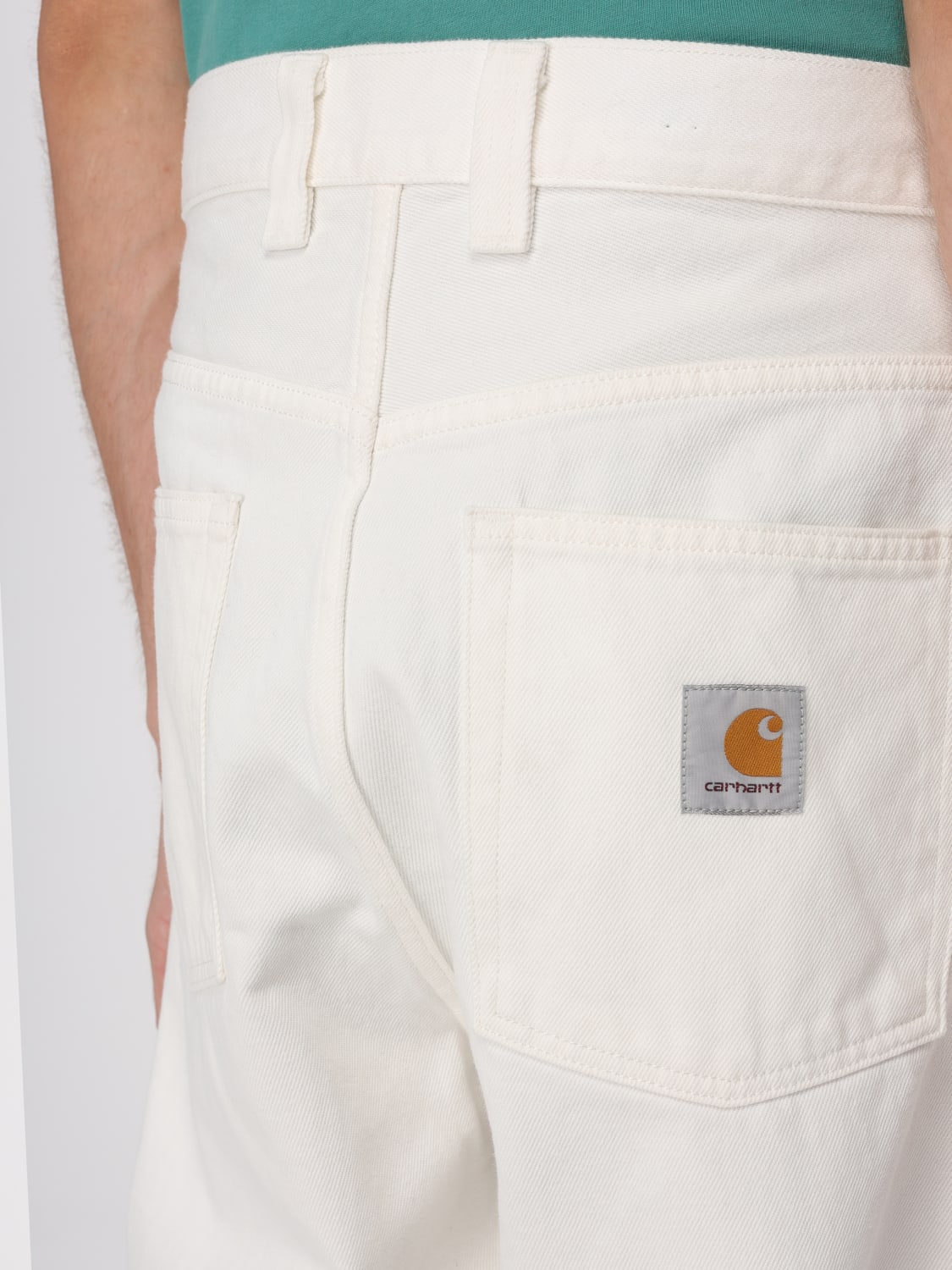 CARHARTT WIP パンツ: パンツ メンズ Carhartt Wip, ホワイト - Img 3