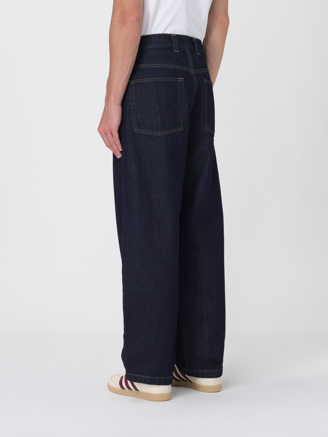 CARHARTT WIP PANTS: Pants men Carhartt Wip, Blue - Img 2