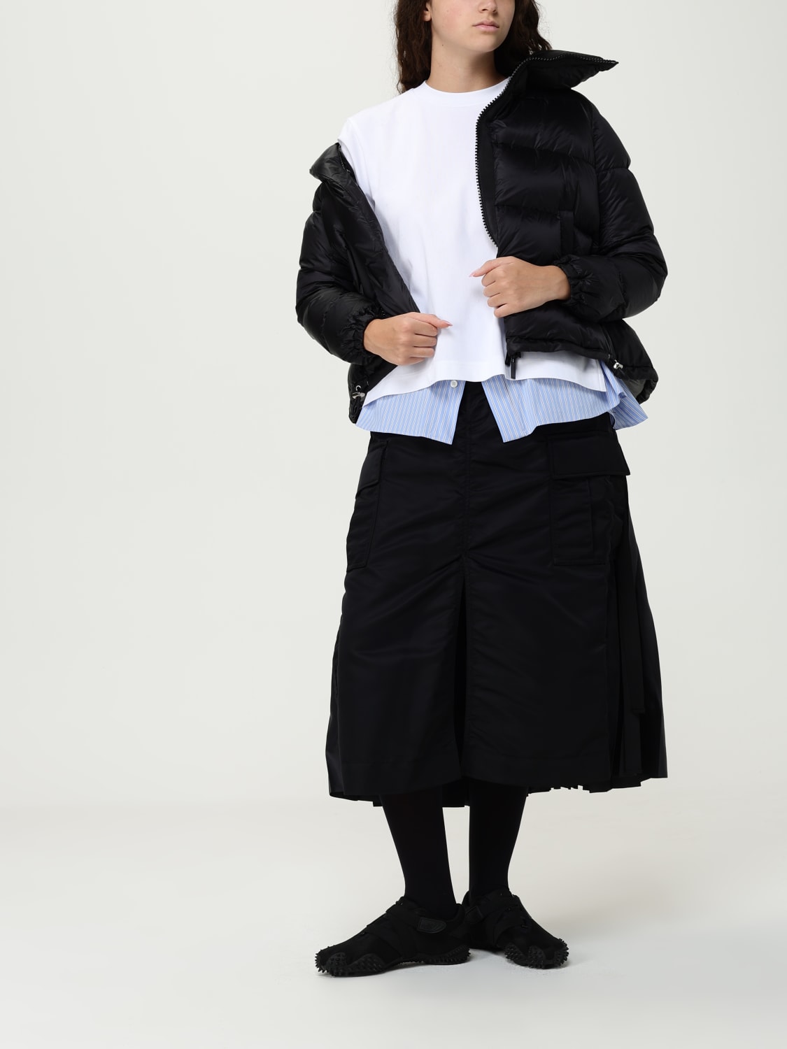 SACAI：ジャケット レディース - ブラック | GIGLIO.COMオンラインの