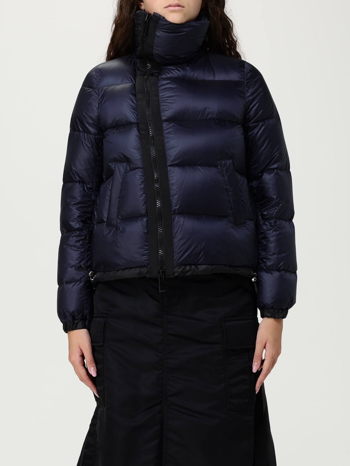 SACAI VESTE: Veste femme Sacai, Bleu - Img 1