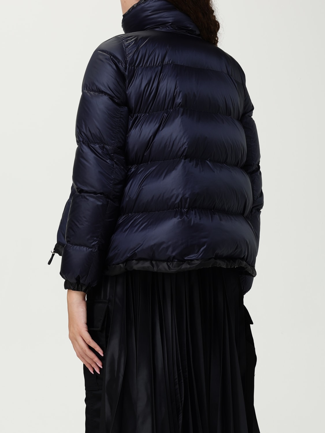 SACAI VESTE: Veste femme Sacai, Bleu - Img 3