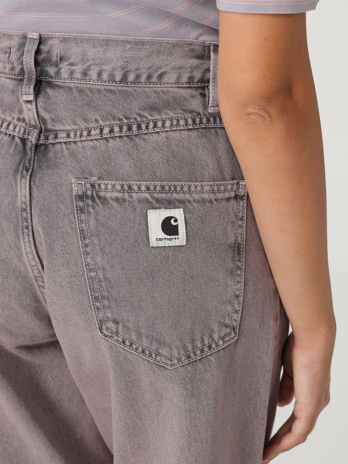 CARHARTT WIP JEANS: Pants woman Carhartt Wip, Violet - Img 4