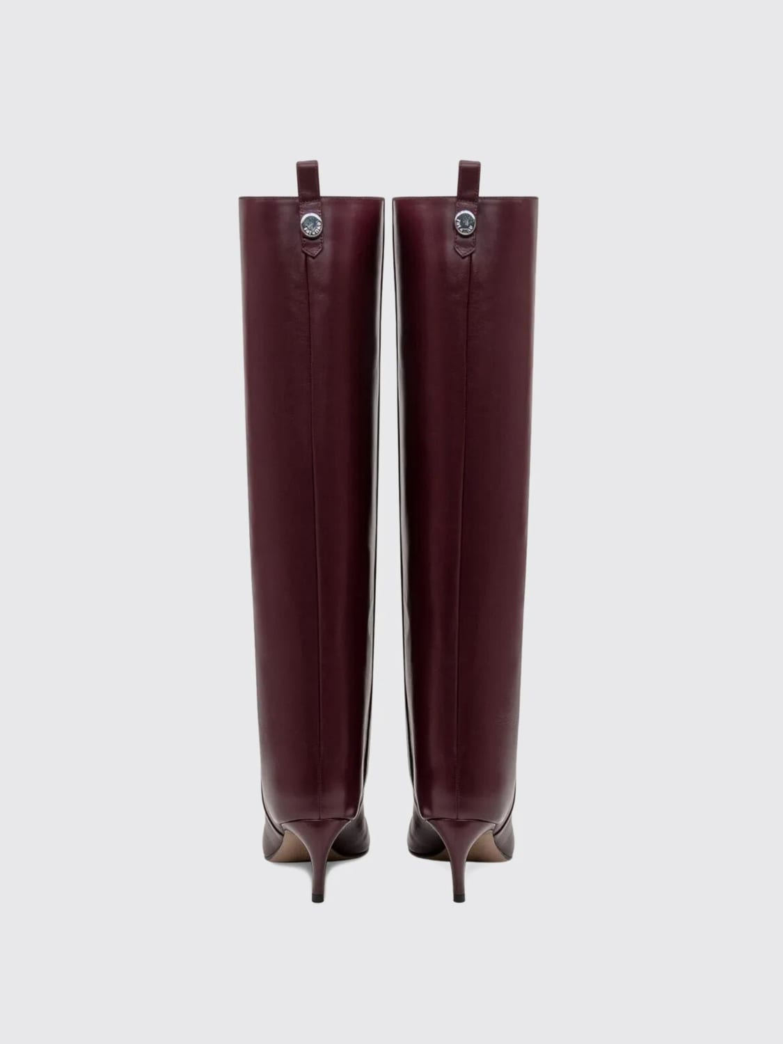 THE ATTICO BOOTS: Flat ankle boots woman The Attico, Lilac - Img 3