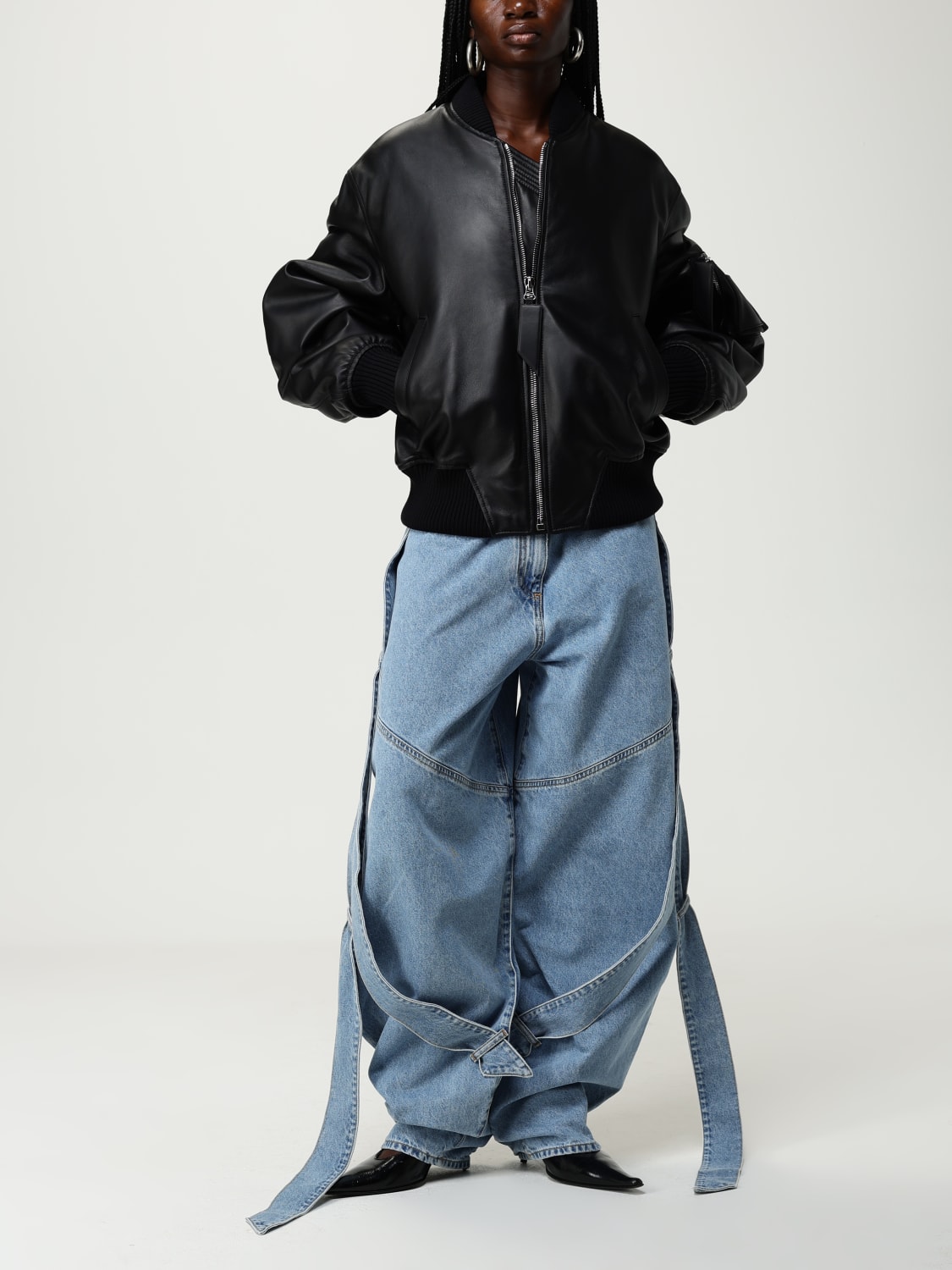 THE ATTICO JEANS: Jeans woman The Attico, Blue - Img 2