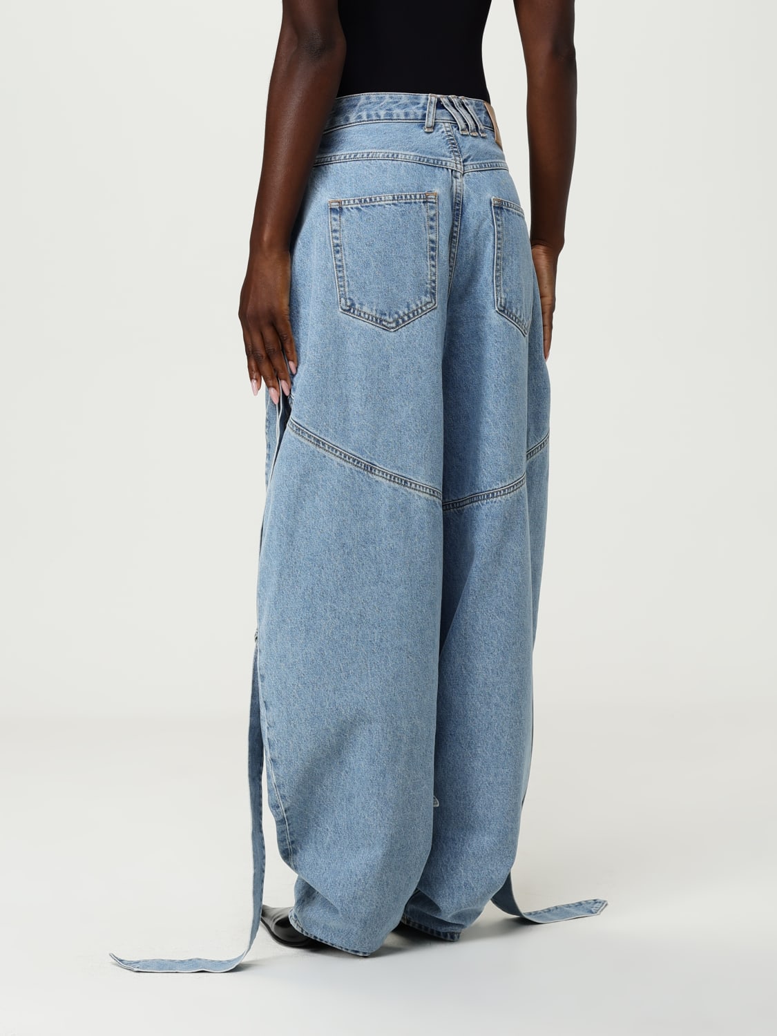 THE ATTICO JEANS: Jeans woman The Attico, Blue - Img 3