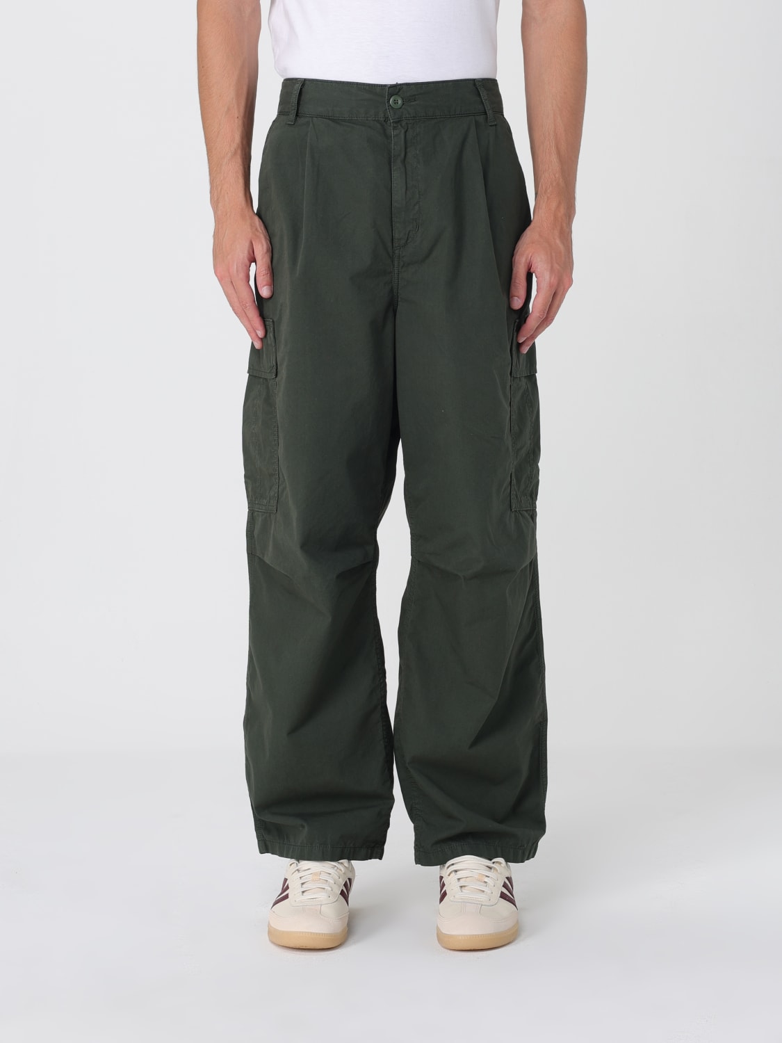 CARHARTT WIP PANTS: Pants men Carhartt Wip, Green - Img 1