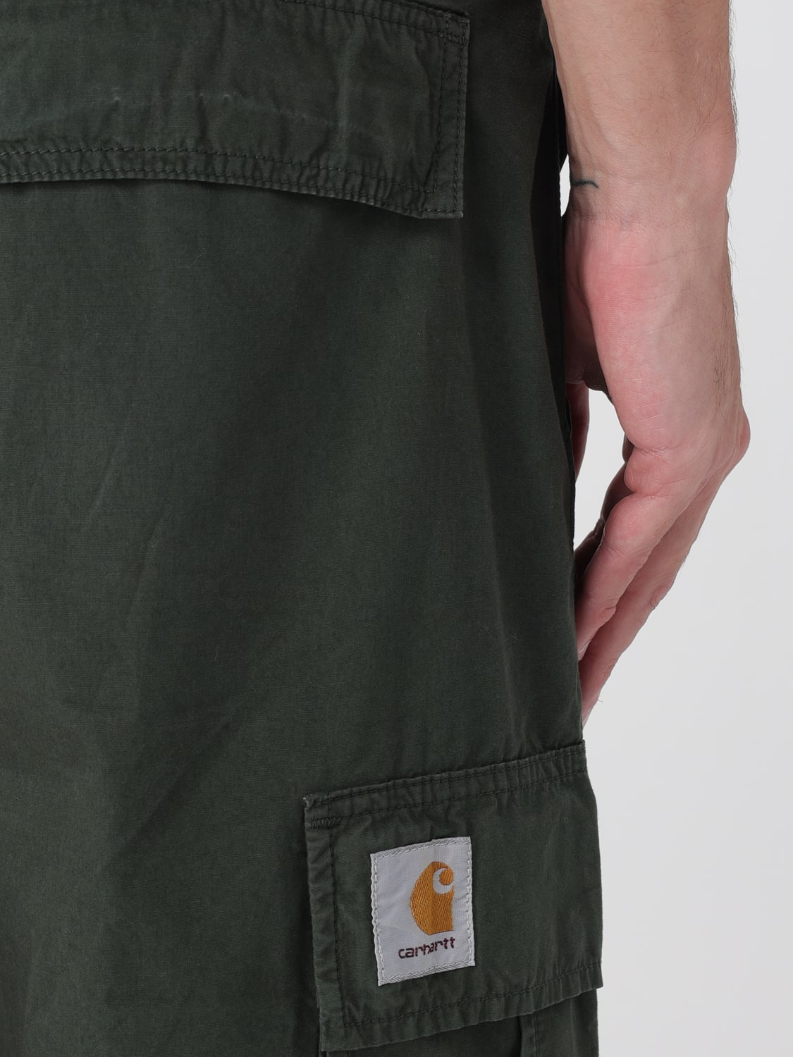 CARHARTT WIP PANTS: Pants men Carhartt Wip, Green - Img 3