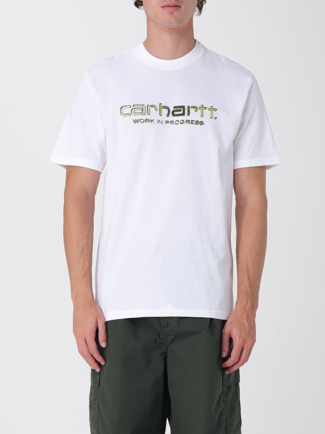 CARHARTT WIP T-SHIRT: T-shirt men Carhartt Wip, White - Img 1