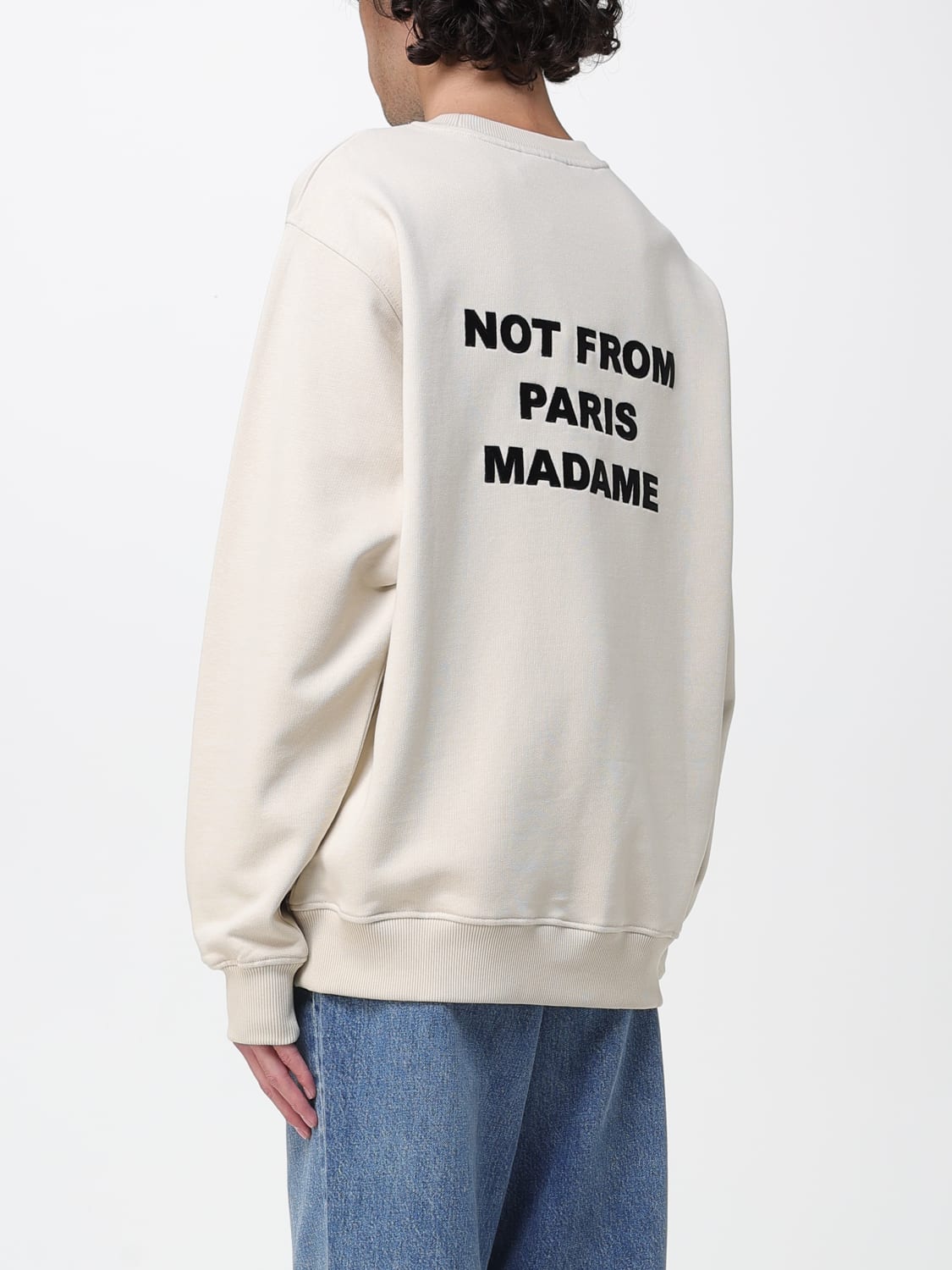 DRÔLE DE MONSIEUR SWEATSHIRT: Sweatshirt men Drôle De Monsieur, White - Img 2