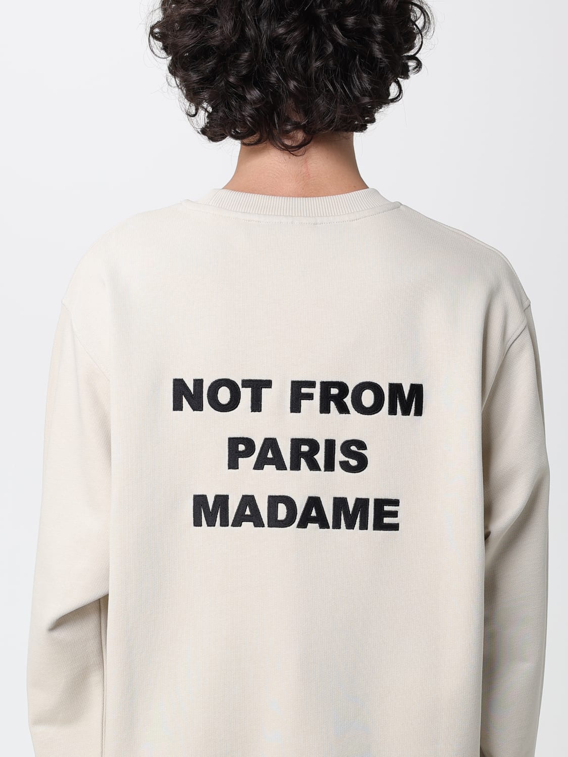 DRÔLE DE MONSIEUR SWEATSHIRT: Sweatshirt men Drôle De Monsieur, White - Img 3