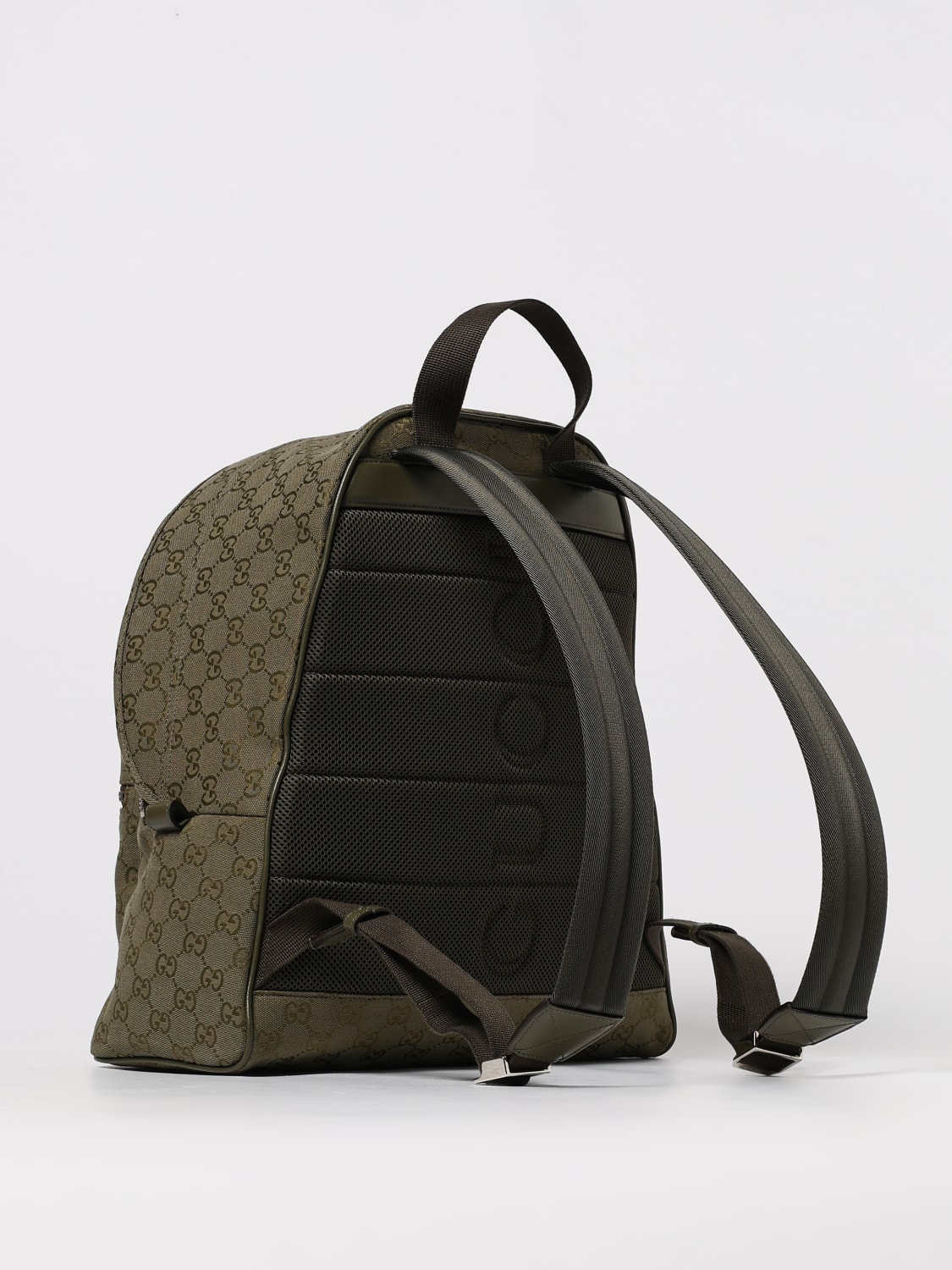 GUCCI BACKPACK: Bags men Gucci, Green - Img 3