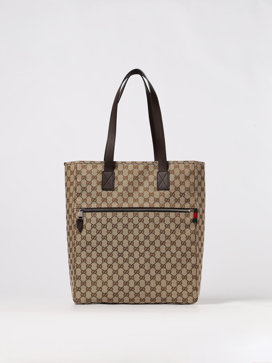 GUCCI UMHÄNGETASCHE: Tasche herren Gucci, Ebony - Img 1