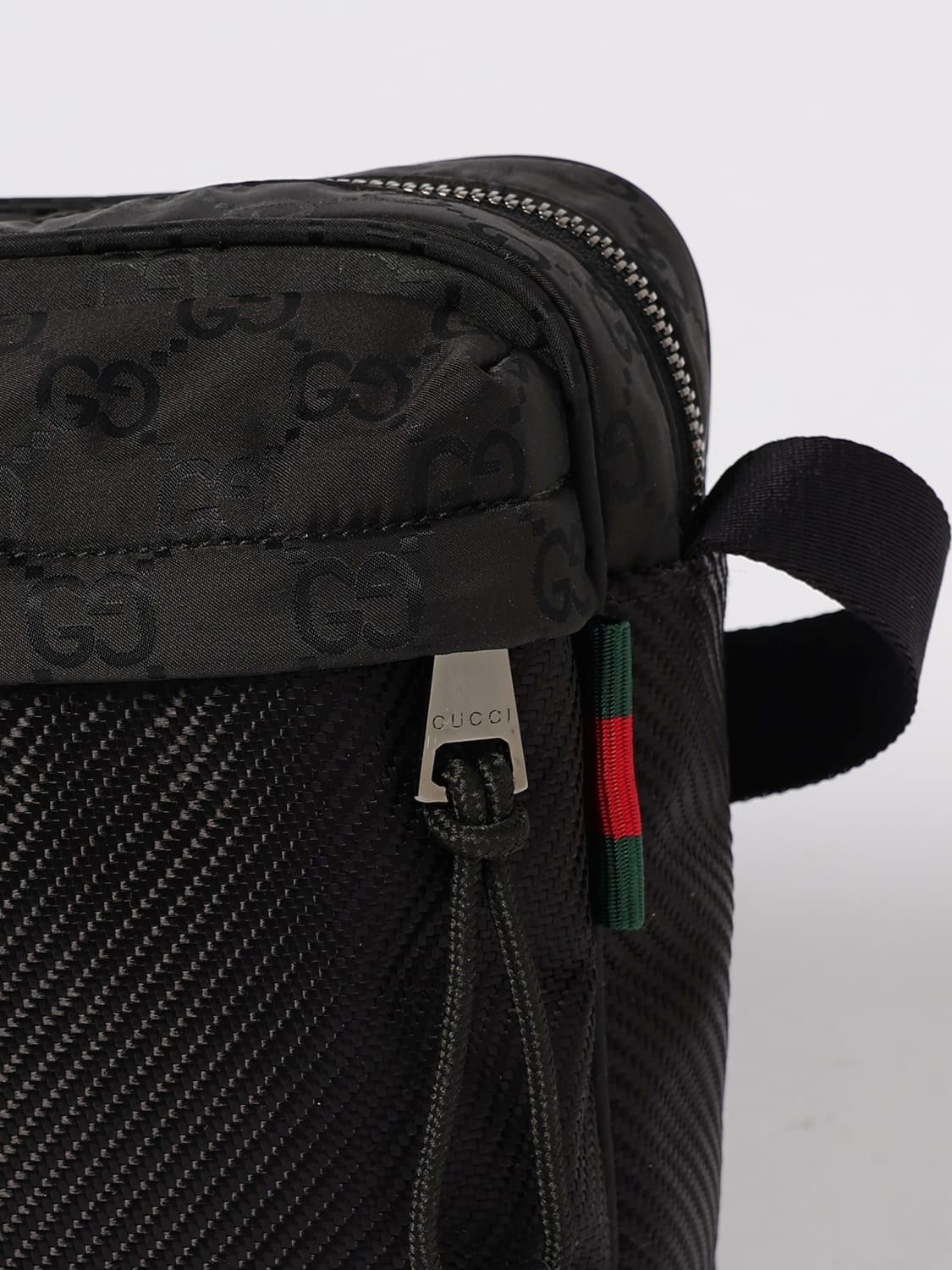 GUCCI SHOULDER BAG: Bags men Gucci, Black - Img 4