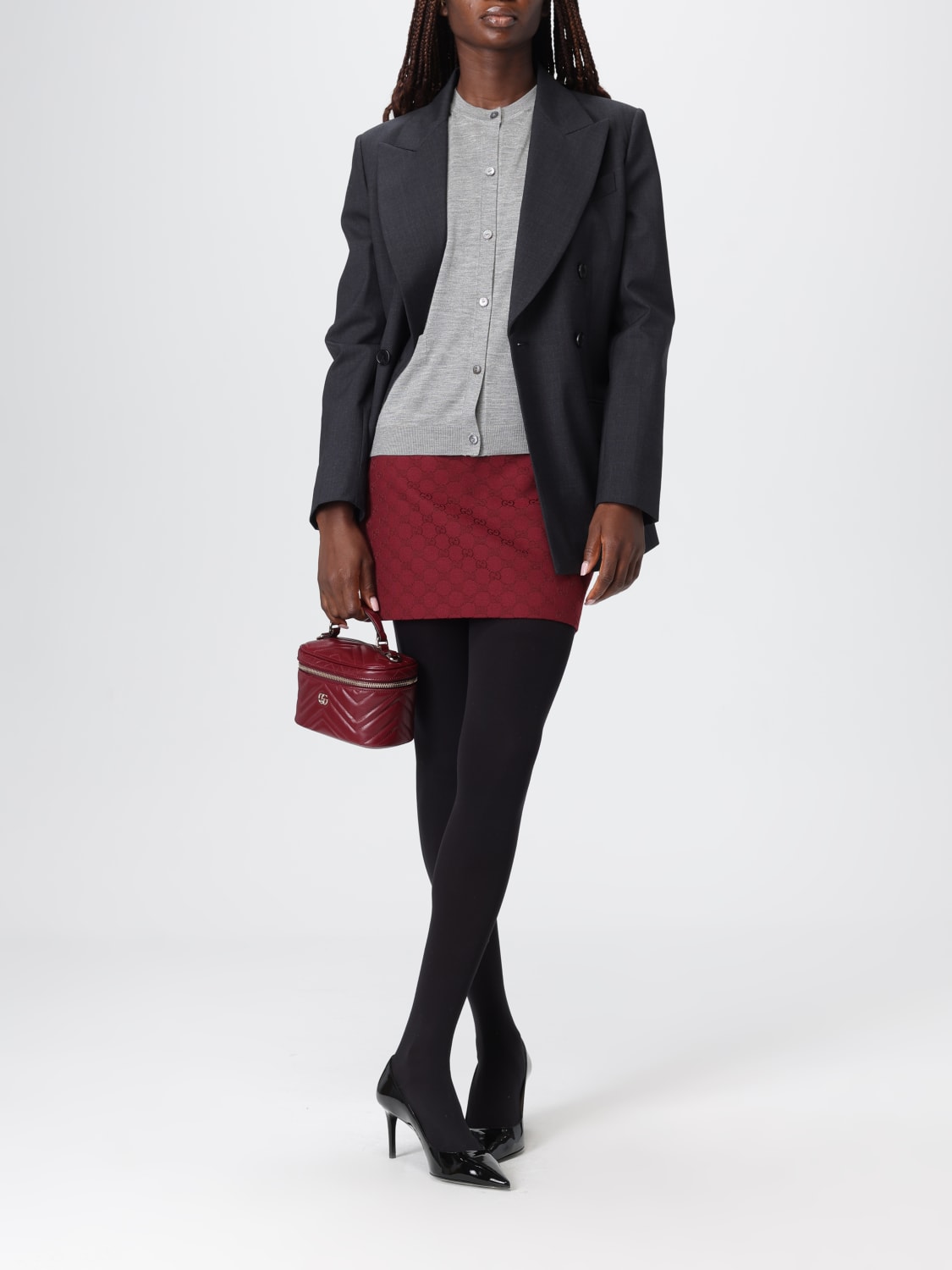 GUCCI SWEATER: Sweater woman Gucci, Grey - Img 2