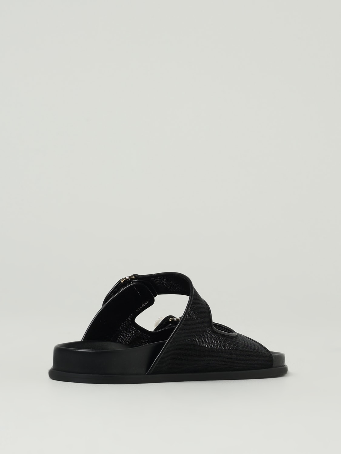 JIMMY CHOO SANDALEN MIT ABSATZ: Flache sandalen damen Jimmy Choo, Schwarz - Img 3